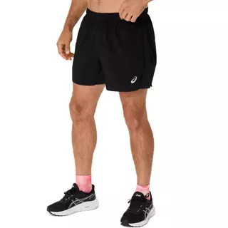 ASICS : 2011D232.001 ASICS SILVER 5IN SHORT MEN RUNNING ผู้ชาย กางเกงขาสั้น ของแท้ PERFORMANCE BLACK