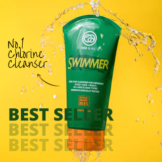 แชมพูล้างคลอรีน One & All Swimmer สบู่เหลว อาบน้ำ ล้างหน้า ล้างคลอรีน สำหรับนักว่ายน้ำ และกิจกรรมทางน้ำ