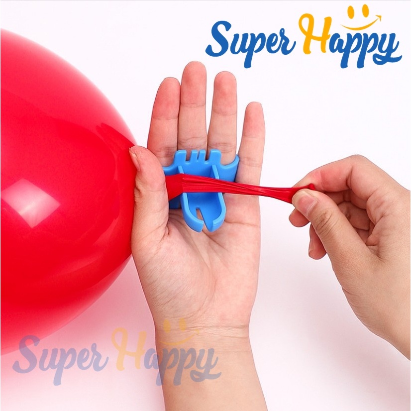 ที่มัดลูกโป่ง ช่วยมัดลูกโป่งไม่เจ็บนิ้ว ที่มัดจุกลูกโป่ง อุปกรณ์มัดจุกลูกโป่ง