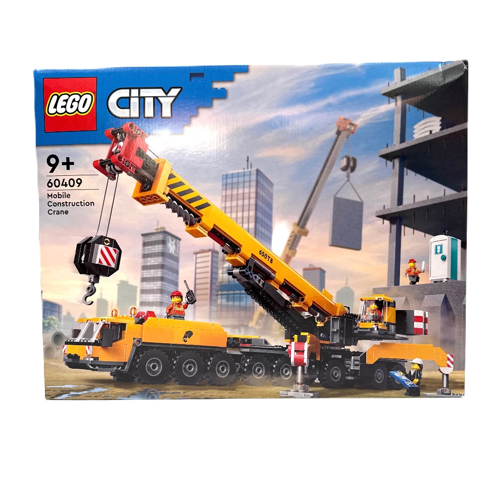LEGO City Yellow Mobile Construction Crane 60409