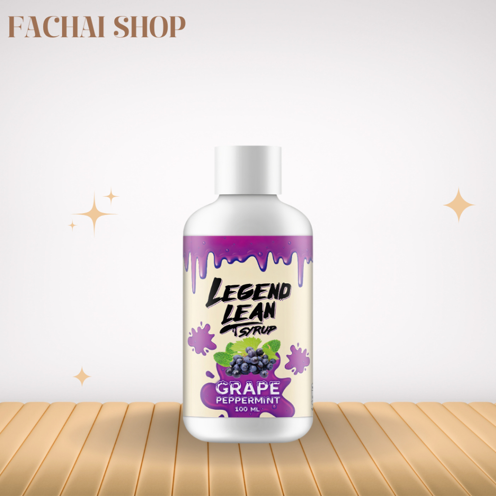 Legend Lean syrup รสองุ่นแท้ 💯% อร่อยหอมหวาน (แถมสติ๊กเกอร์ทุกขวด)