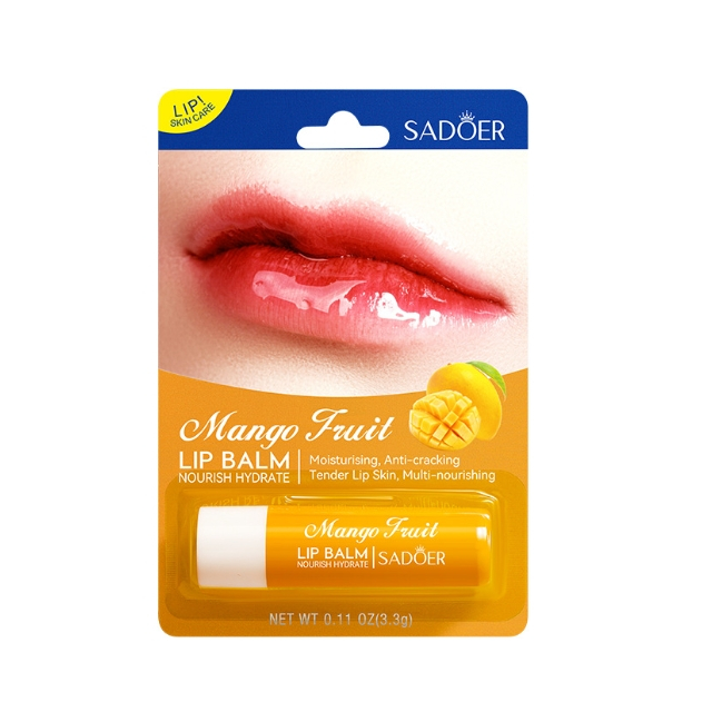 SADOER MANGO FUIT LIP BALM ลิปบาล์ม (ลิปมะม่วง)