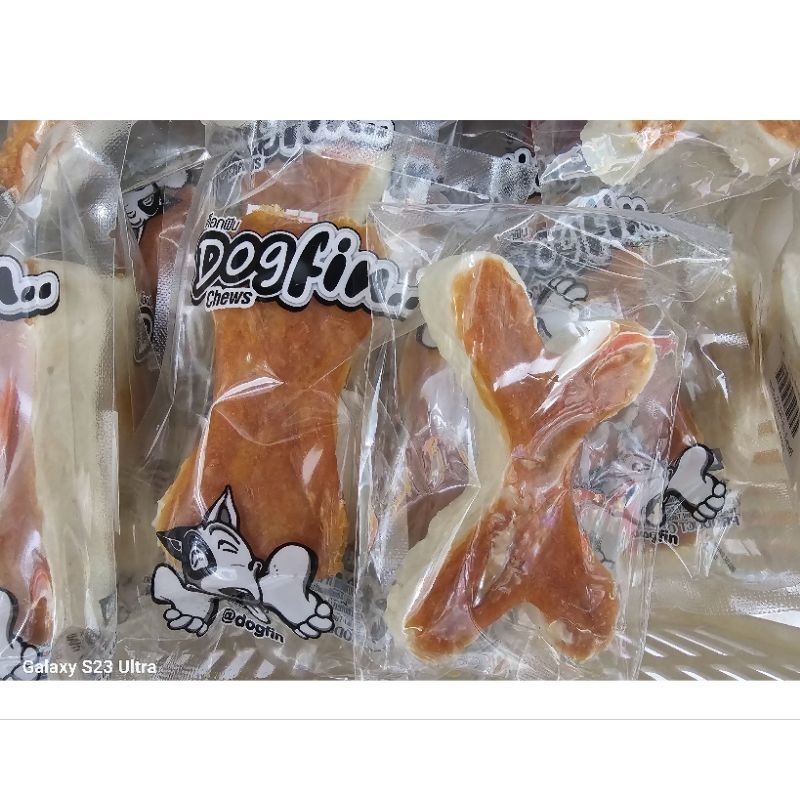 ครันชี่นมขนมสุนัข Zezear.เนื้อไก่หน้ากระดูก,ปาท่องโก๋หน้าไก่
