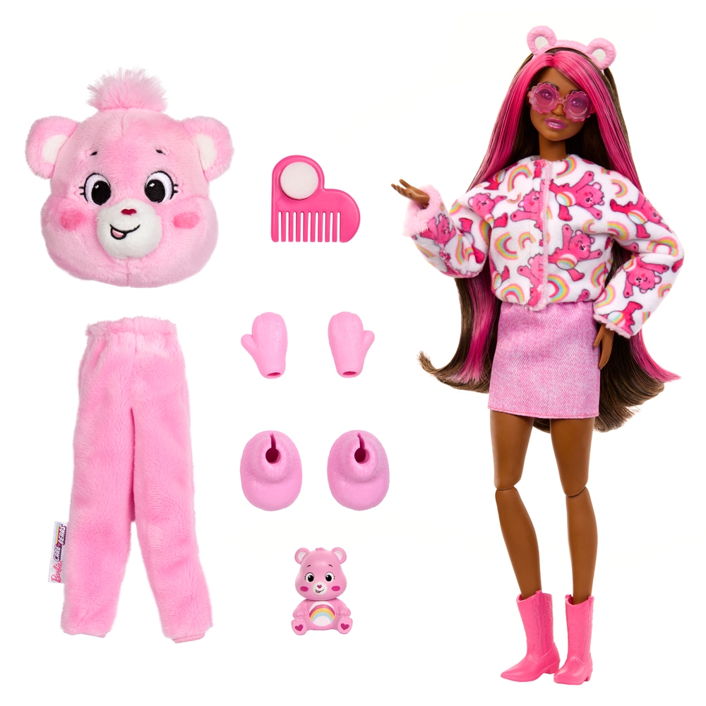 Barbie دمية Cutie Reveal ‏Care Bears — صورة 3