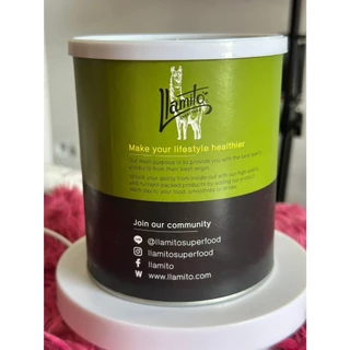 ผงมัทฉะ Llamito Organic Matcha Powderแท้100% ออร์แกนิก ยามิโตะSuperfoodผงชาเขียวมัทฉะแท้ 250กรัม L