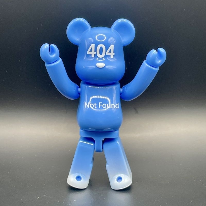 (ของแท้) BE@RBRICK 100% Series 48 Top Secret: Error! 404 Not Found (bearbrick)