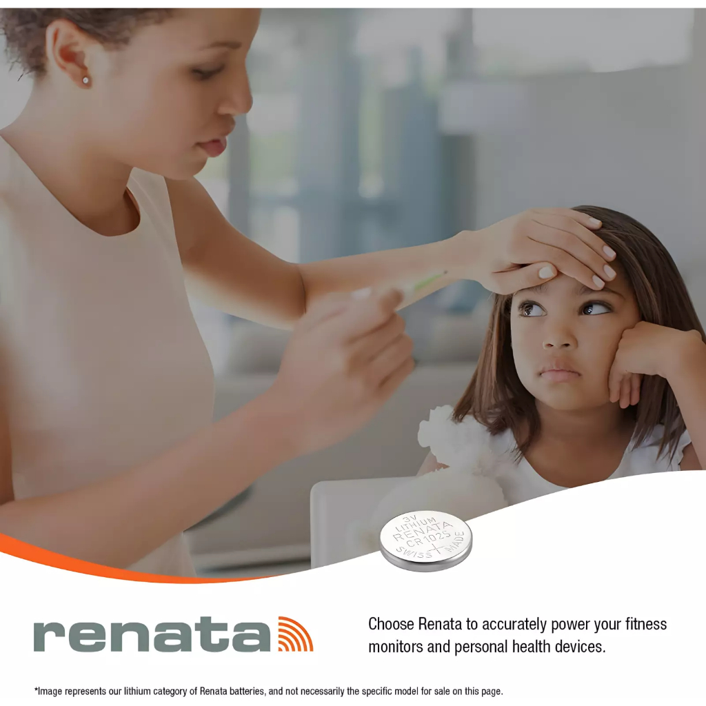 𝗥𝗘𝗡𝗔𝗧𝗔 ถ่านกระดุม CR2025 3V ถ่านนาฬิกา ถ่านเหรียญ กระแสไฟดี รีโมท รถ ของเล่น เครื่องมือวัด อุปกรณ์ - รูปที่ 5