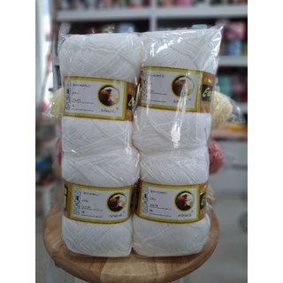 ไหมพรมอีเกิ้ล(ยกห่อ/4 ม้วน)1 ห่อต่อ1สี