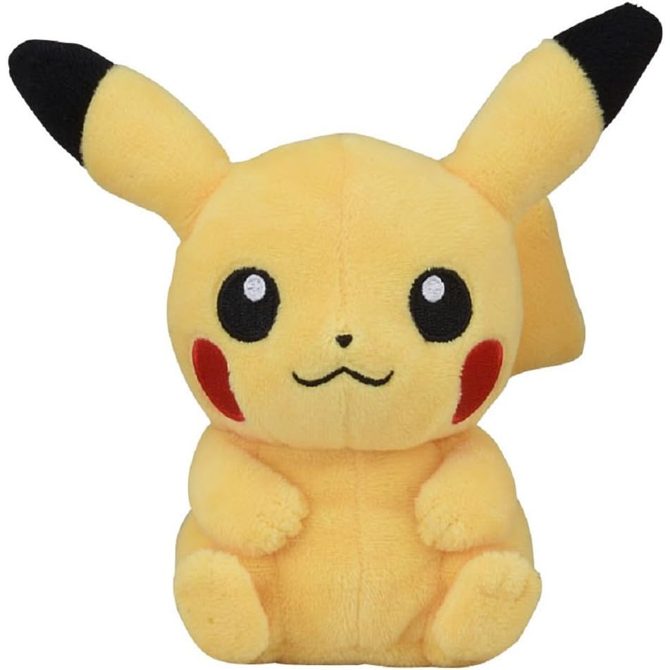 Pokémon Center Original Plush Toy Pokémon fit Pikachu 12 x 12 x 8 (H x W x D: cm)