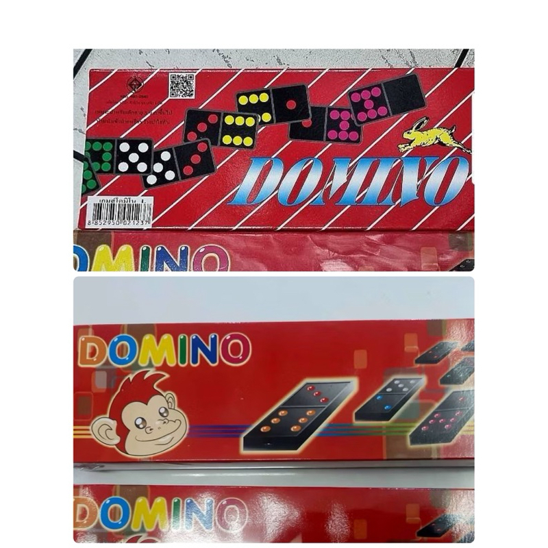 โดมิโน่ Dominoes domino คุณภาพ คลาสสิคเกม เกมสำหรับเด็กและครอบครัว