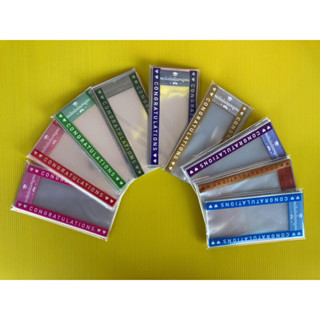 ซองธนบัตรพิมพ์ลายcongratulations แพค100ซอง