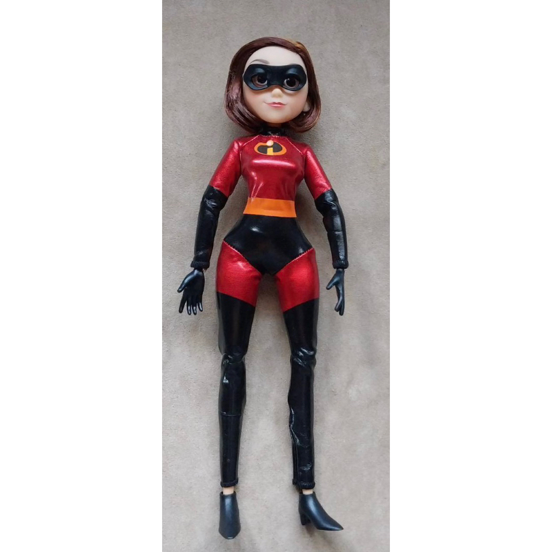 มือสอง Disney Pixar Incredibles 2 Elastigirl Action Figure 11” Deluxe Costume and Mask