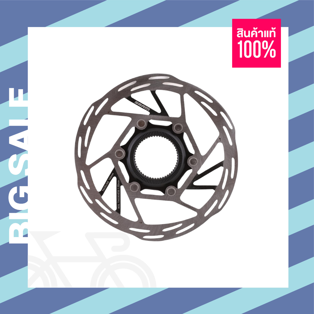 บดิส เซ็นเตอร์ล็อค SRAM PACELINE DISC BRAKE ROTOR (CENTERLOCK) (140MM)