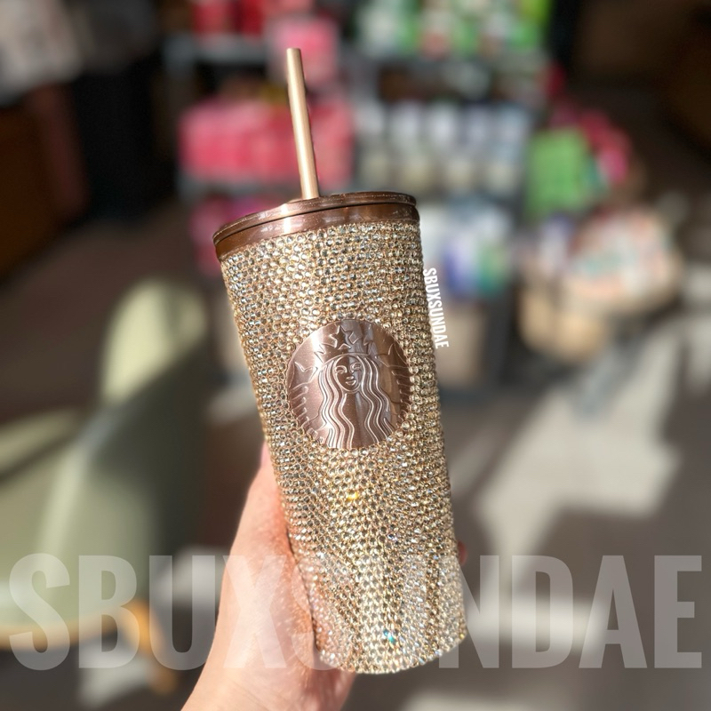 Starbucks Gold Bling แก้วเพชรสตาร์บัคส์ของแท้