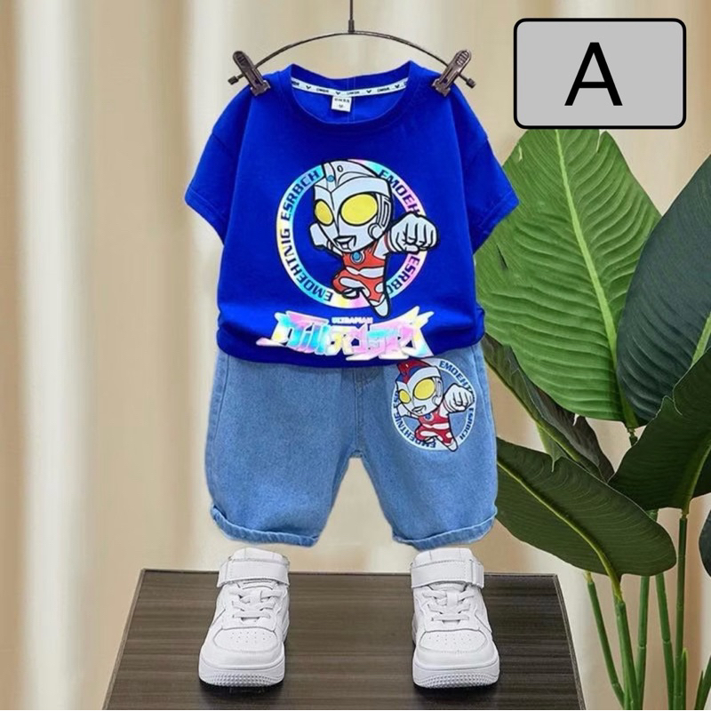 SB04👶ชุดเด็กผู้ชายลายซุปเปอร์ฮีโร่👶