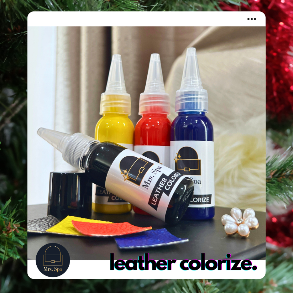 สีทาหนัง สีซ่อมกระเป๋าหนัง กระเป๋าแบรนด์เนม by MRS.SPA