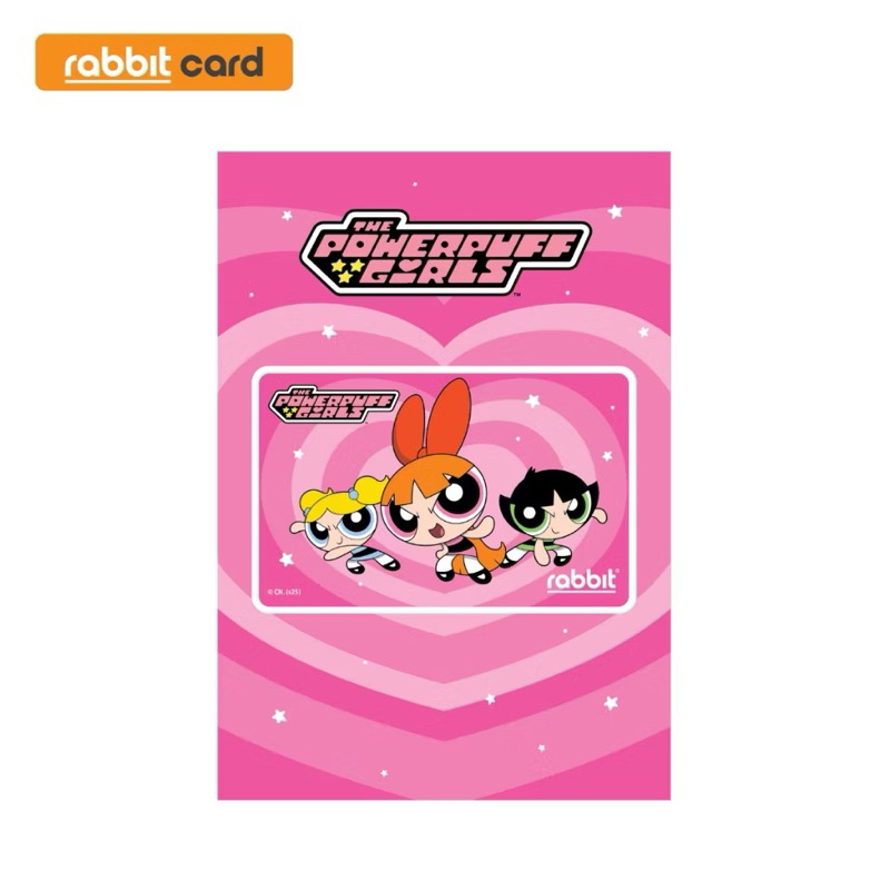 พร้อมส่ง - บัตรแรบบิท The Powerpuff Girls Limited Collection