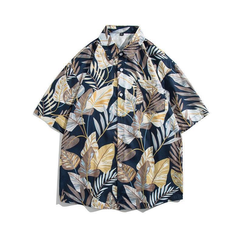 XWbrand  ส่งในไทย เสื้อเชิ้ตฮาวายแฟชั่น งานสวยใส่สบาย มีให้เลือกหลากสี สามารถนำไปใส่ได้หลายแบบหลายสไ