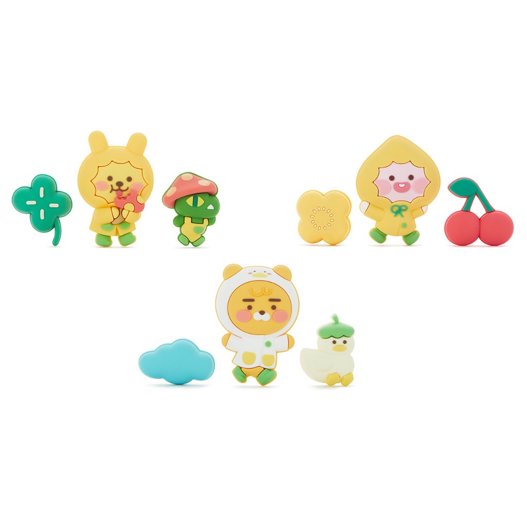 KAKAO Silicone Charm - Rainy Garden จิบบิทติดรองเท้า