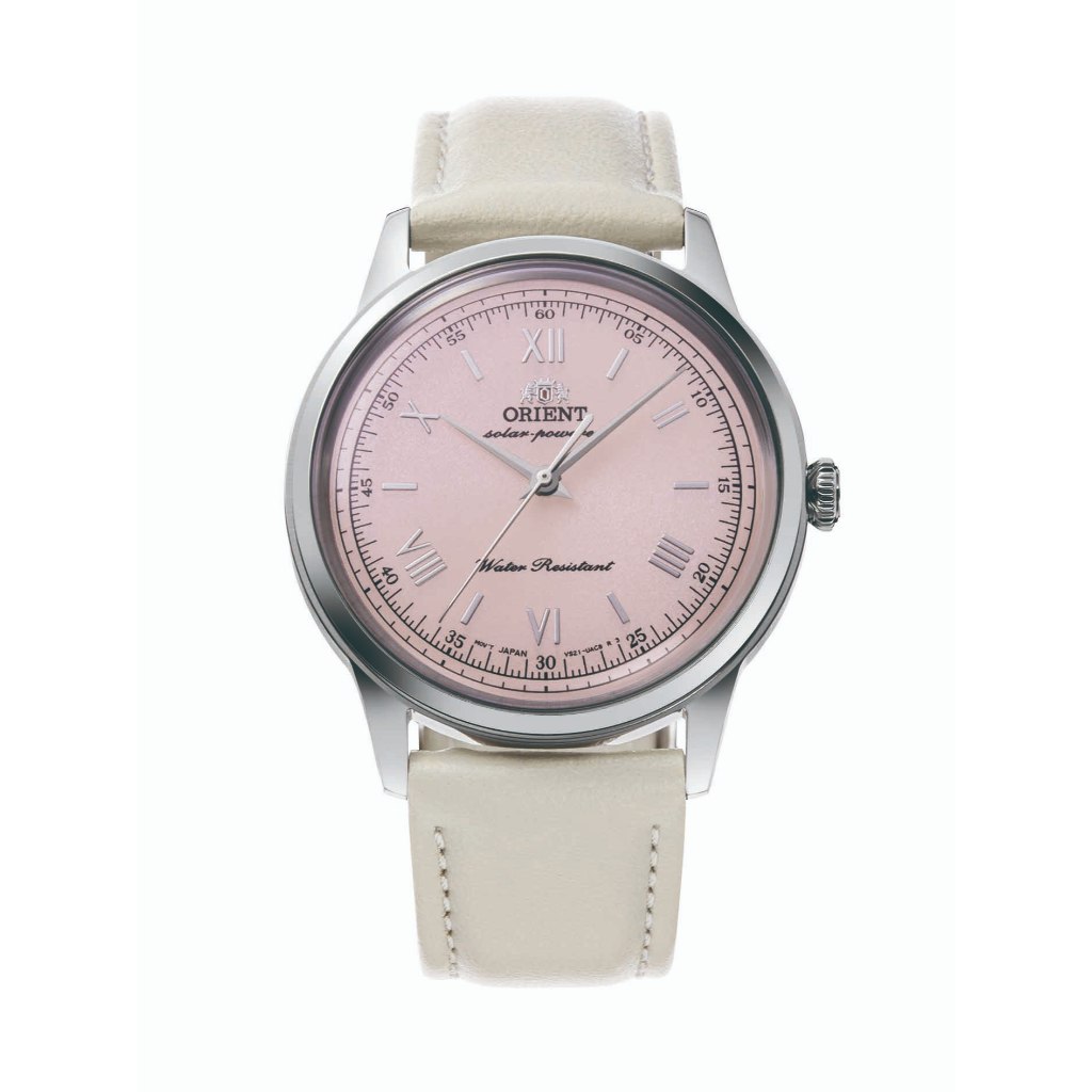 Orient Classic Quartz Solar นาฬิกาสายหนัง (RA-WK0005P)