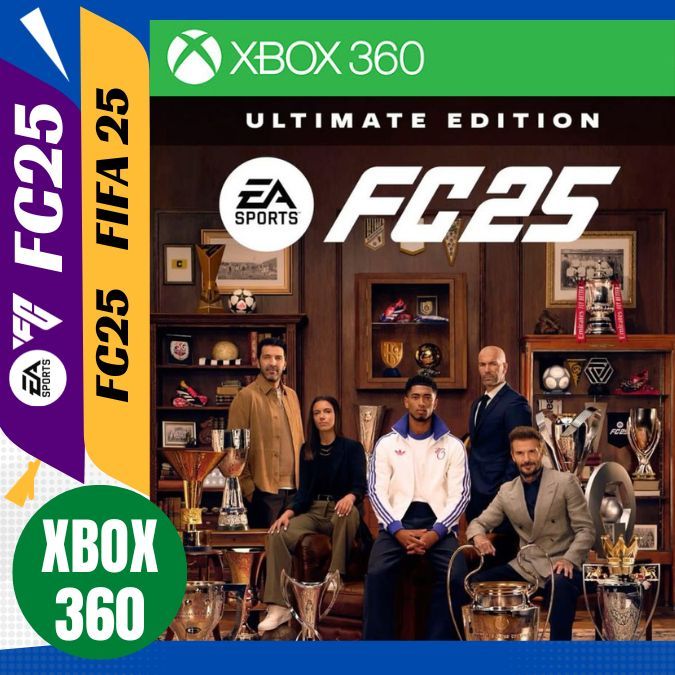 FC25 FIFA25 เกม Xbox360 ระบบ RGH อัปเดตล่าสุด อยู่ใน USB 3.0 ของแท้ เกมฟุตบอลฟีฟ่า ไม่ต้องใช้แผ่น เสียบเล่นได้เลย