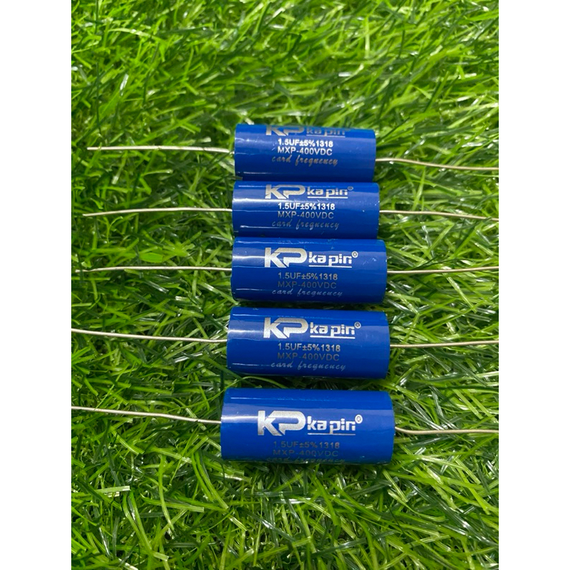Kapin Blue  รุ่นMXP1.5uf 400v วัสดุคุณภาพสูงจากเยอรมัน(ราคาต่อชิ้น)