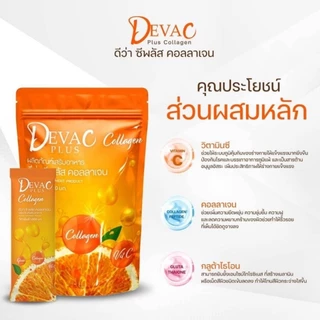 ดีวาซีพลัสคอลลาเจน วิตามินซี Deva C 1ถุงมี 30 ซอง แท้💯%