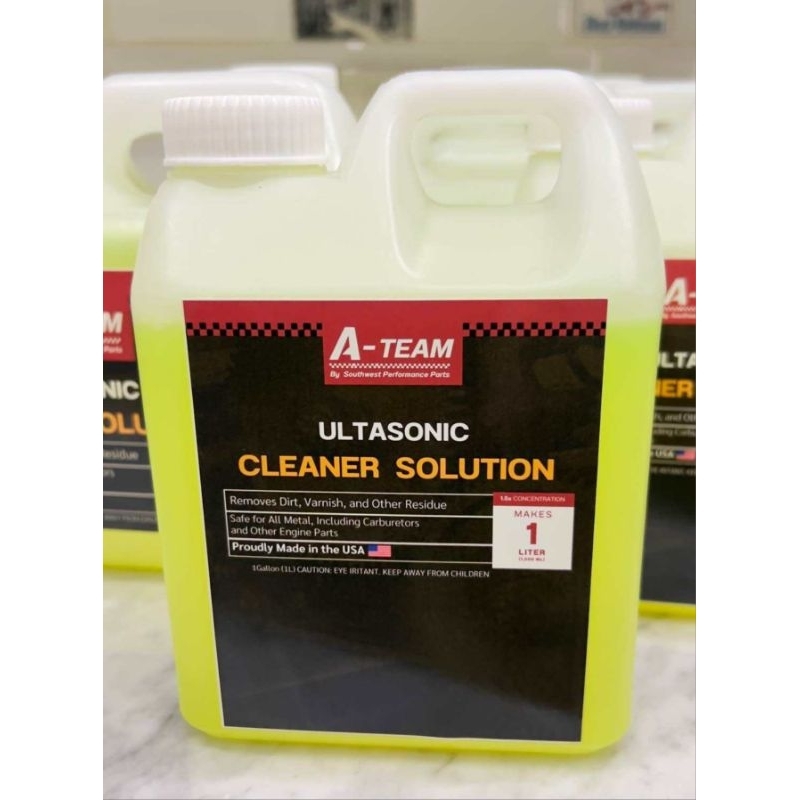 นำยาอัลตร้โซนิค Ultrasonic Cleaner Solution ใช้ทำความสะอาดชิ้นส่วนอะไหล่ชิ้นงานเครื่องประดับต่างๆ
