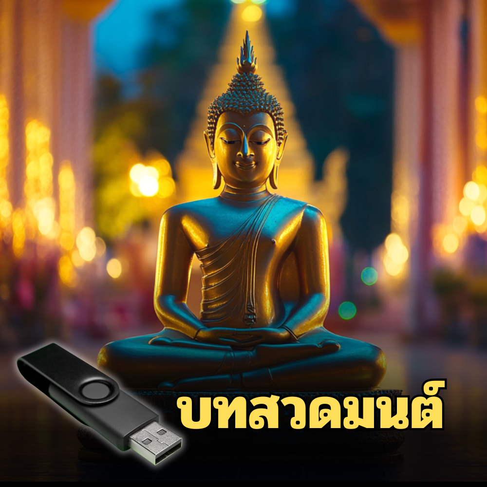 USB แฟลชไดรฟ์ - บทสวดมนต์ รวมคาถามงคล ฟังเสริมสิริมงคล
