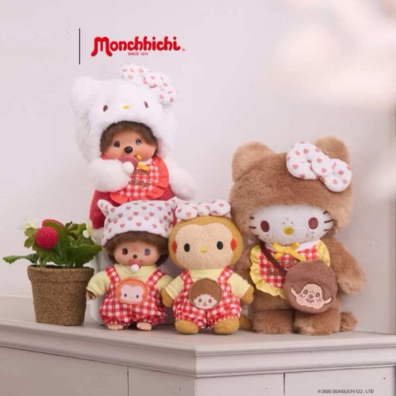 Hello Kitty x Monchichi50th S (mcc)