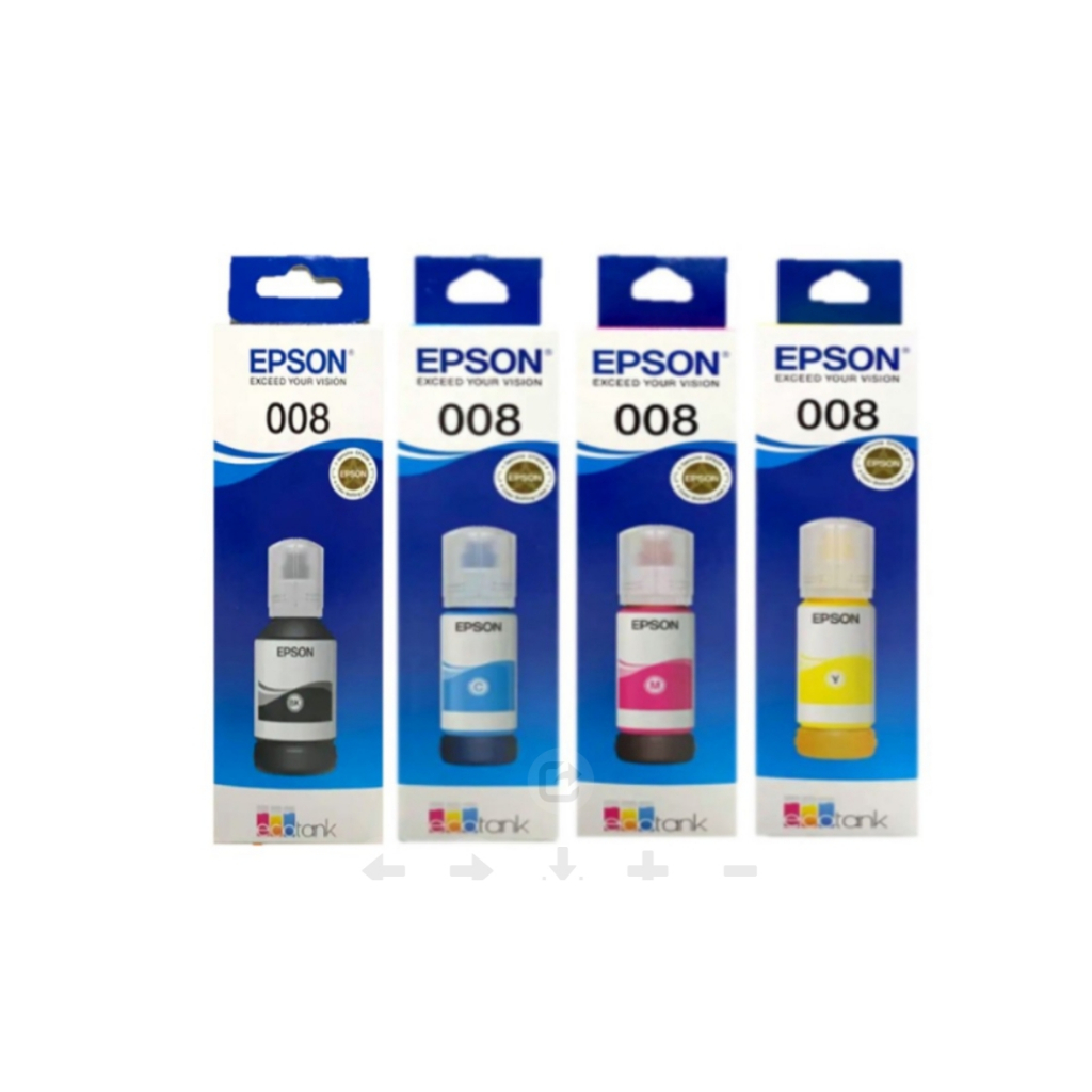 Epson 008 หมึกขวด BK / C / M / Y (T06G100-400)