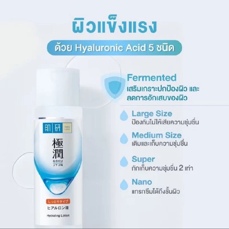 [MADE IN JAPAN!] ฮาดะลาโบะ โลชั่น น้ำตบ Hada Labo Lotion 170แบบขวด/แบบถุงรีฟิล thumbnail 4