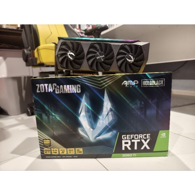 3080Ti Zotac Amp Holoblack 12G (มือสอง)