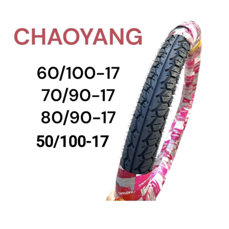 ยางนอก Chaoyang ลาย Maxing แม็กซิ่ง 60/100-17, 70/90-17, 80/90-17 ยางคุณภาพดี H991 มอเตอร์ไซค์ Motorcycle