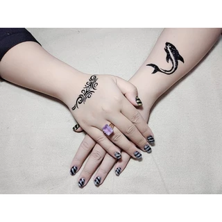 สีเพ้นท์เฮนน่า Henna : สีน้ำตาล แบบโคน ขนาด 25 กรัม