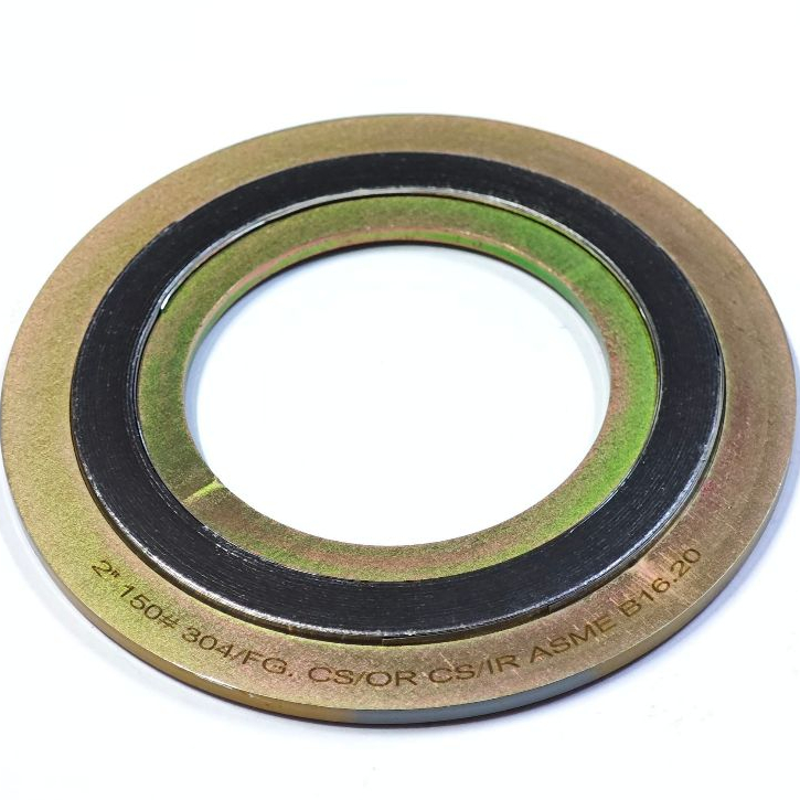 Spiral Wound Gasket (SWG) ปะเก็นเหล็ก #150P CS OR/IR ขนาด(1/2"-4")  ปะเก็นทนความร้อน ท่อแรงดันสูง