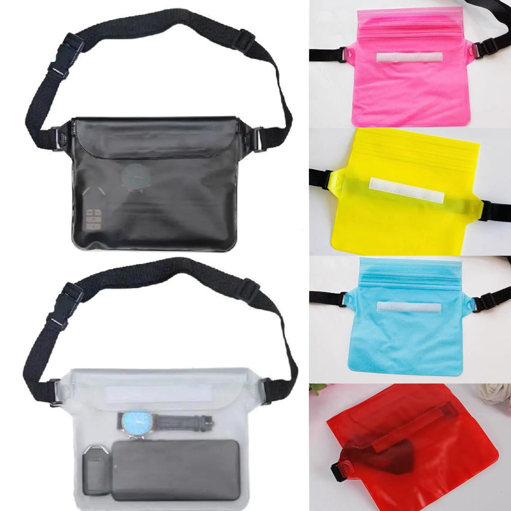 [ พร้อมส่ง กระเป๋าขาดอก สายปรับได้ ซองกันน้ำ เล่นสงกรานต์ มีซิปรูด3ชั้น ] ราคา ถูกที่สุด ดีลบีเคเค แกลเลอรีภาพที่ 5