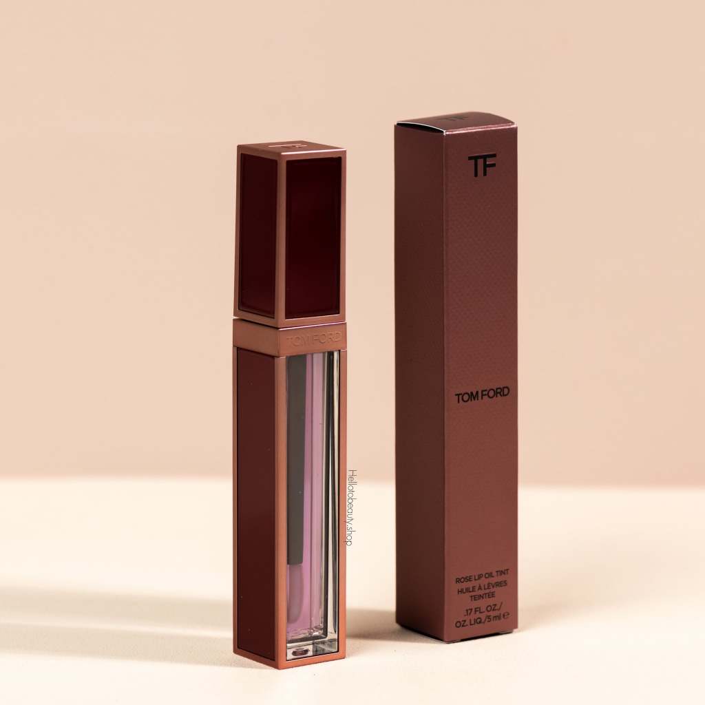 TOM FORD BEAUTY Rose Exposed Lip Oil Tint (Limited Edition) สีชมพูอ่อน