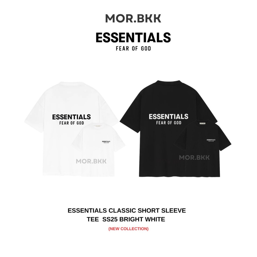 เสื้อยืด – ESSENTIALS CLASSIC SHORT SLEEVE TEE  (SS2025)