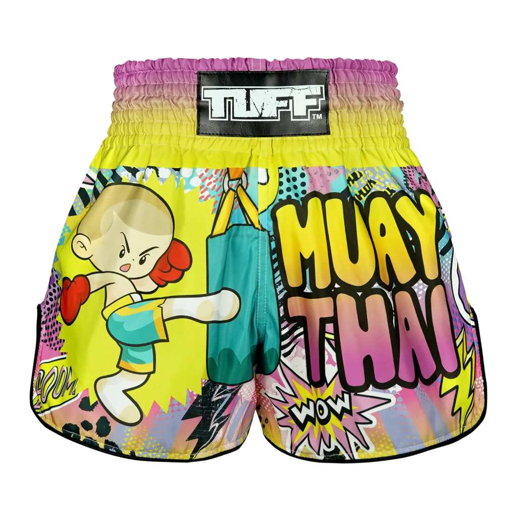TUFF Muay Thai Shorts Boxing Shorts กางเกงมวยไทย กางเกงกีฬา กางเกงฟิตเนส ใส่ออกกำลังกาย