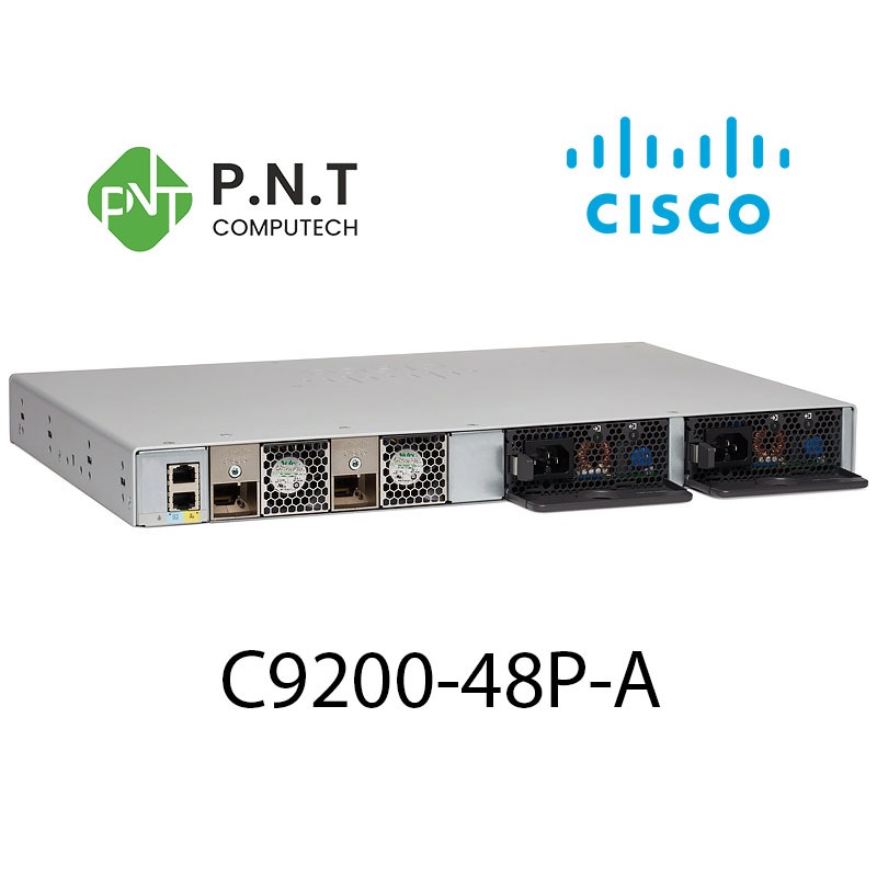 Cisco Catalyst 9200 48-Port PoE+, Network Advantage Switch (C9200-48P-A)