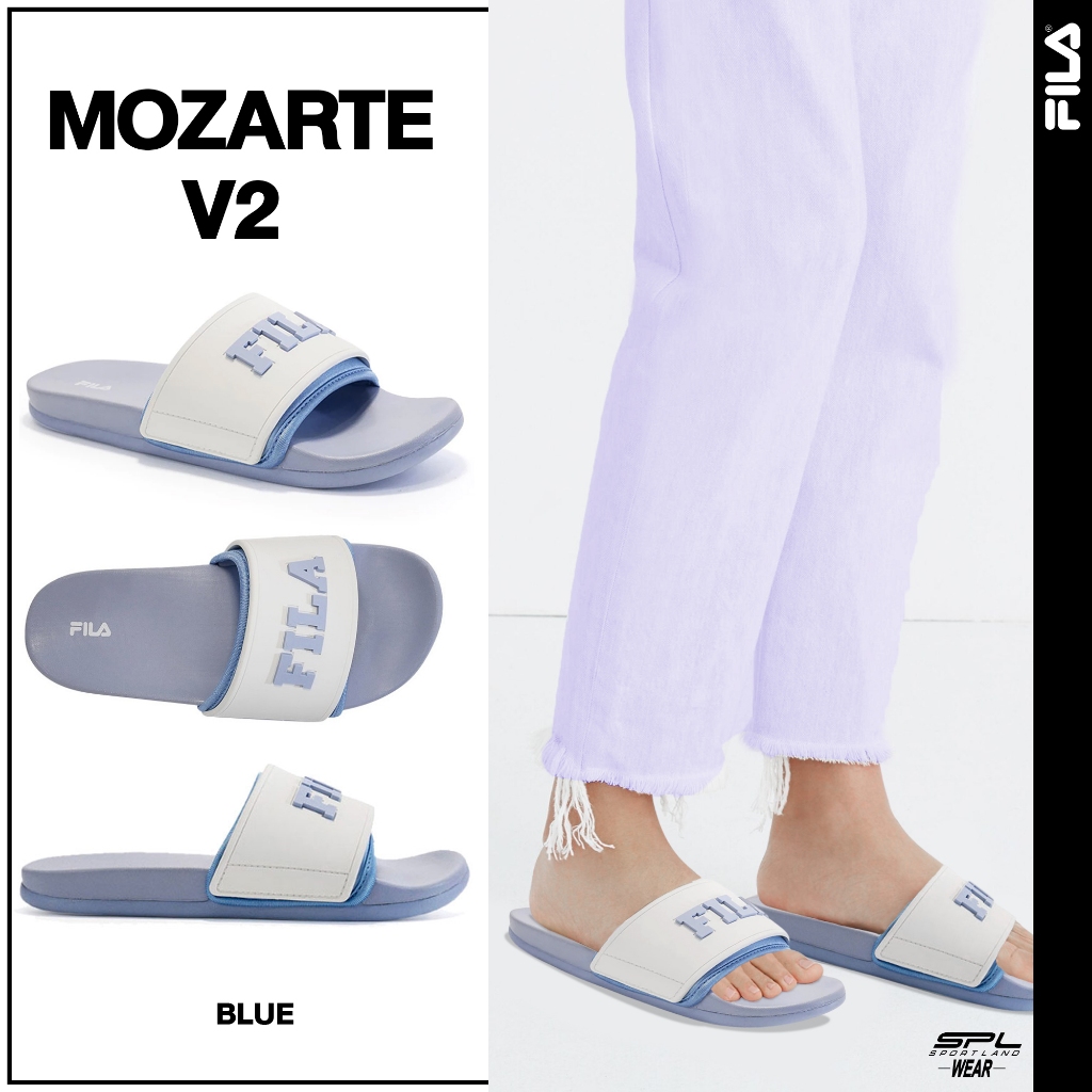 Fila ฟีล่า รองเท้าแตะ รองเท้าแฟชั่น สำหรับผู้หญิง W SD Mozarte V2 SDST230303 CRBL (1290)