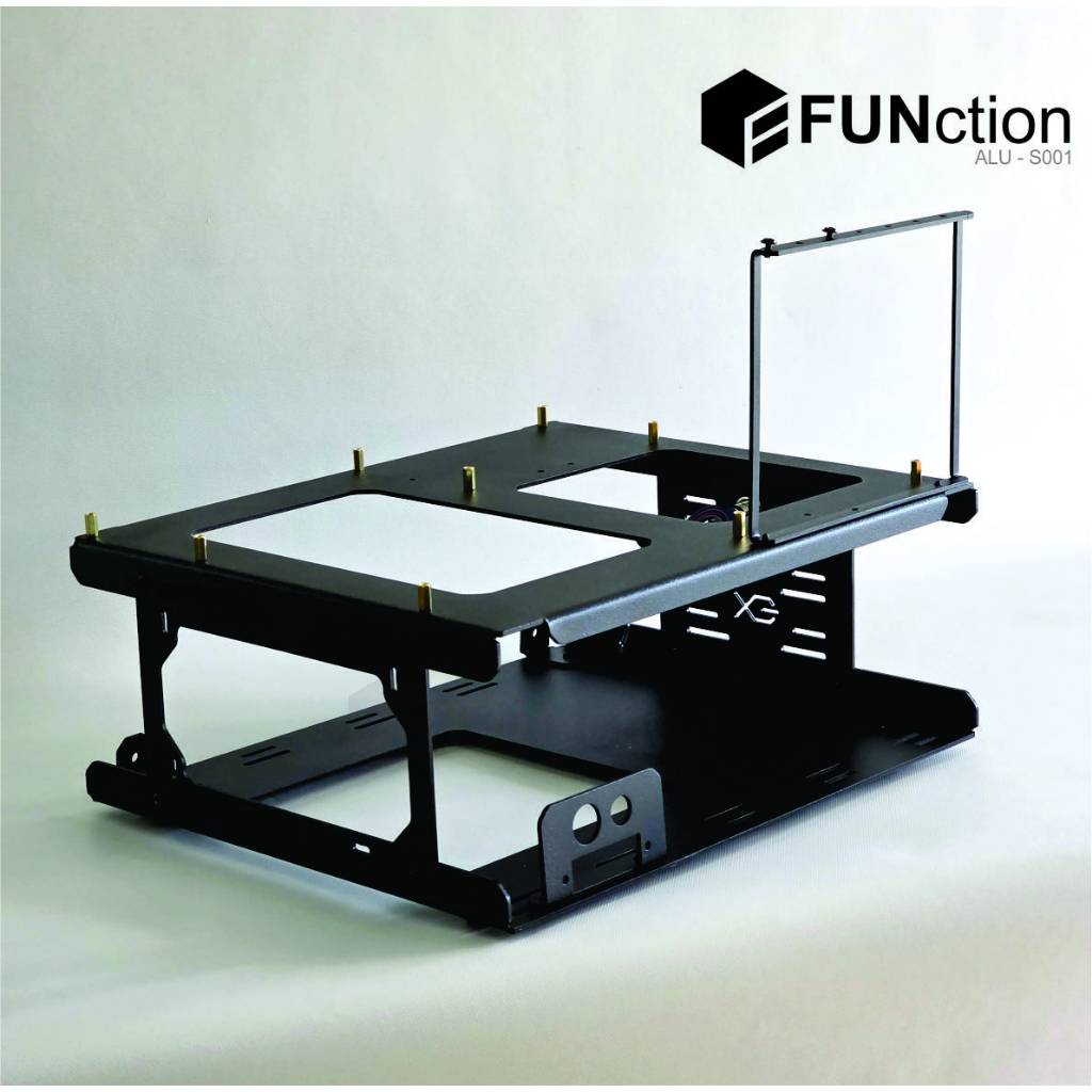 Aluminium Test Bench, Open Computer Case ALU - S001