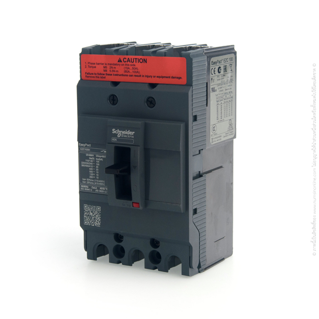 เมนเบรกเกอร์ EZC100H3060 SCHNEIDER SQUARE-D