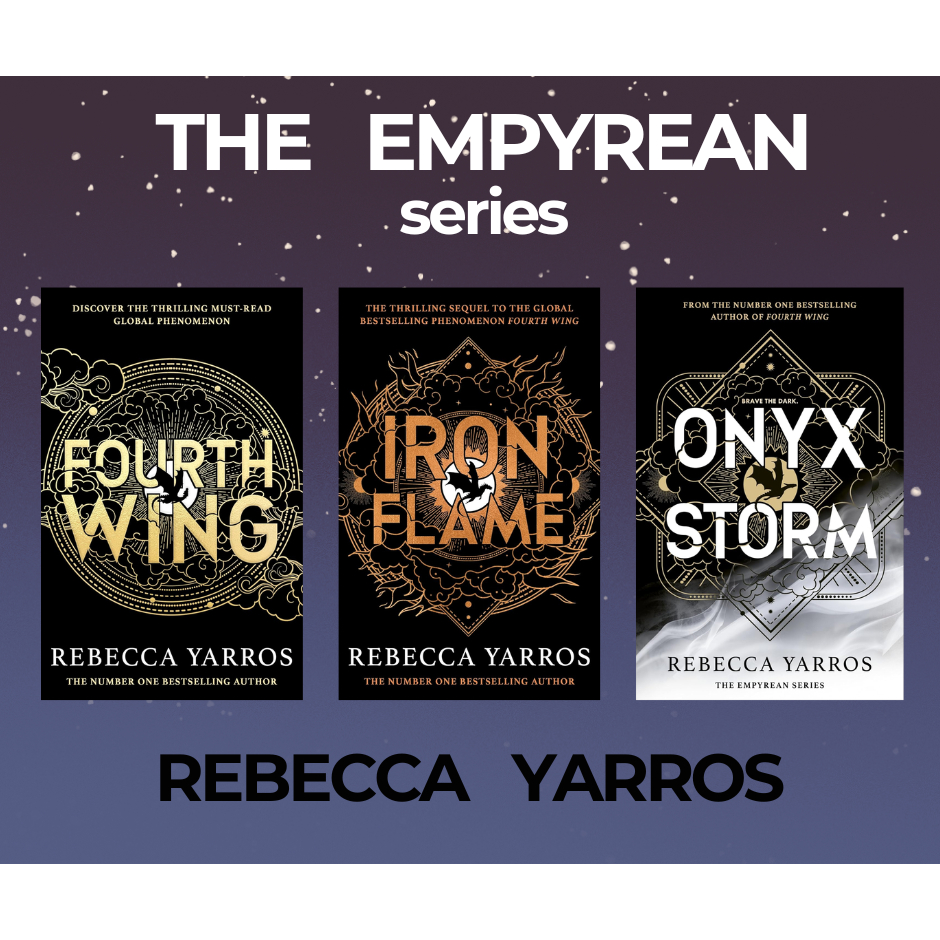 (ฉ.ภาษาอังกฤษ)  หนังสือชุด THE EMPYREAN  SERIES (ขายแยกเล่ม) FOURTH WING IRON FLAM ONYX STORM