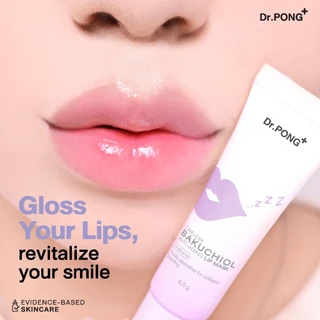 Dr.PONG Timeless Bakuchiol anti-aging lip mask ลิปมาสก์ บำรุงริมฝีปากชุ่มชื้น