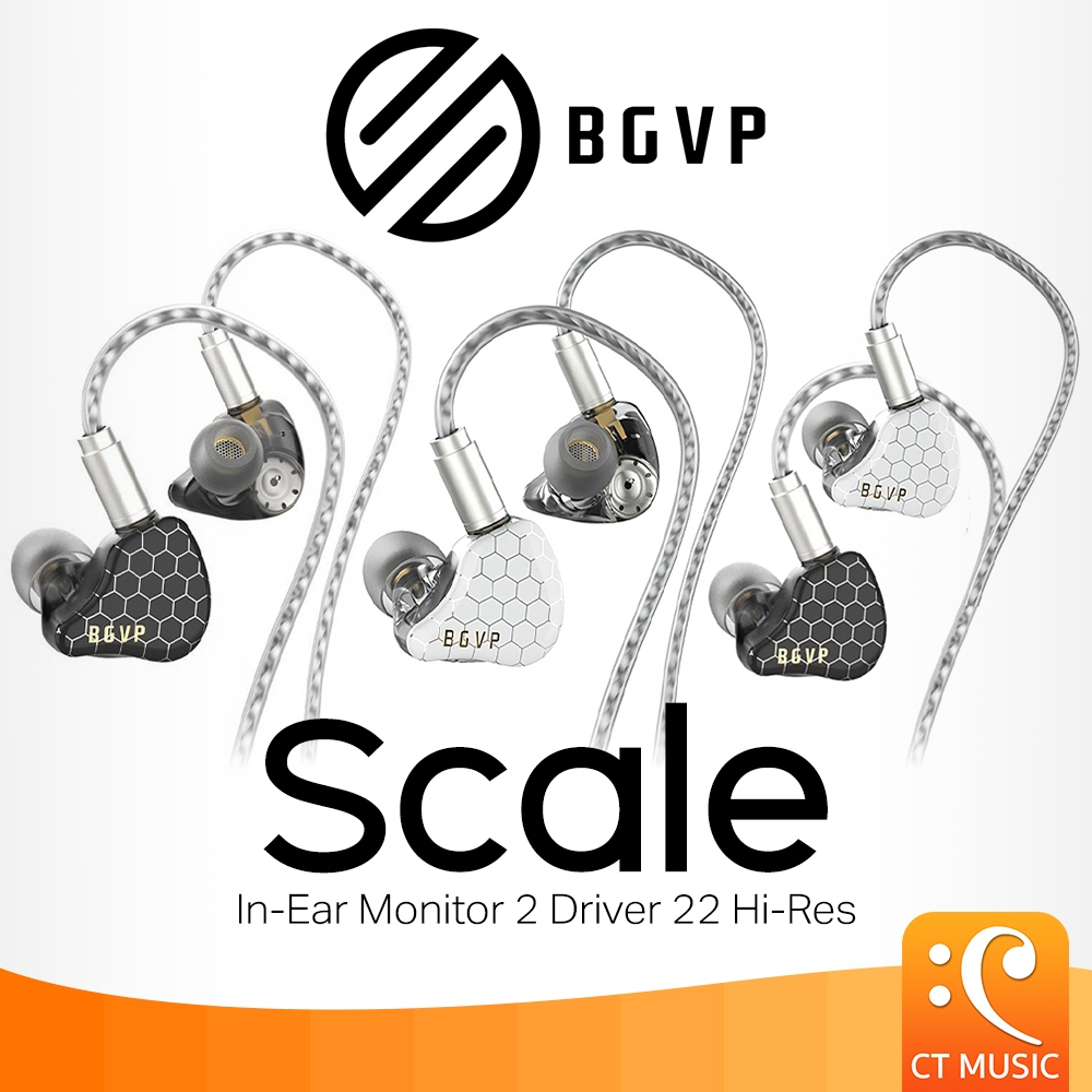 BGVP Scale (No Mic) In-Ear Monitor หูฟัง หูฟังอินเอียร์ InEar