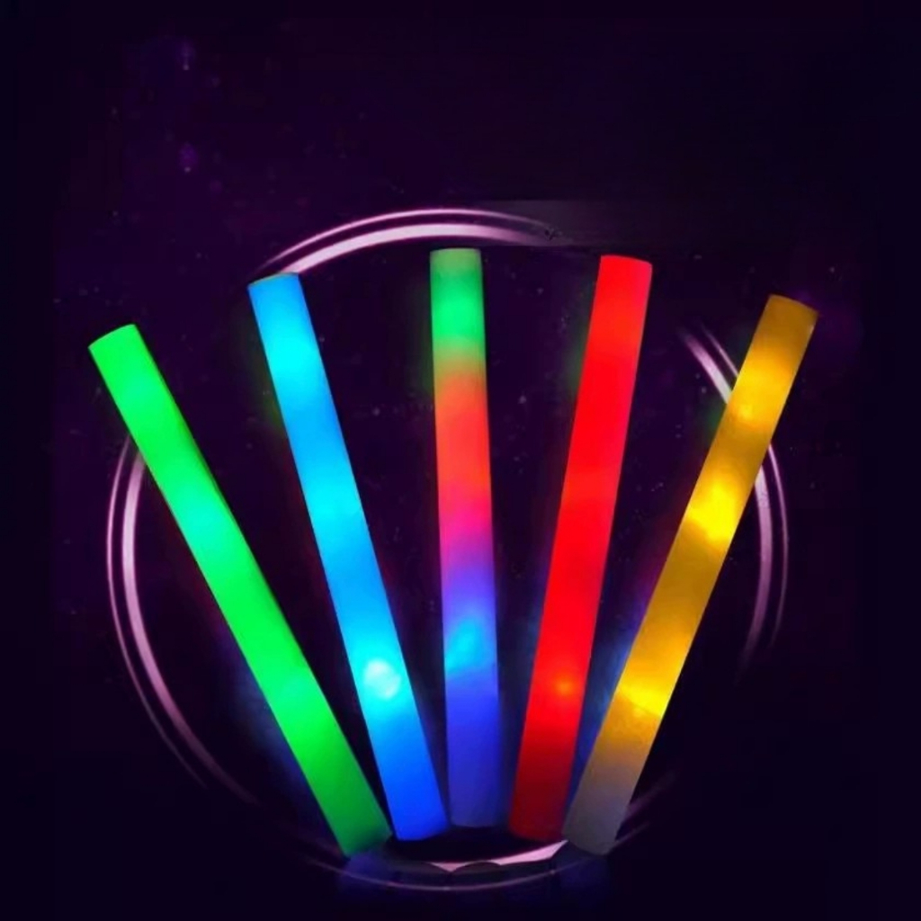 📌พร้อมส่งด่วนจากกรุงเทพ📌แท่งไฟโฟม LED แท่งไฟมีแสง ก้านไฟ LED ใช้ในปาร์ตี้ คอนเสิร์ต พร็อพประดับ