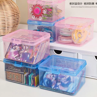 😍COD😍Ins กล่องเก็บของโปร่งใสอุปกรณ์เสริม Organizer Desktop เครื่องประดับคอนเทนเนอร์