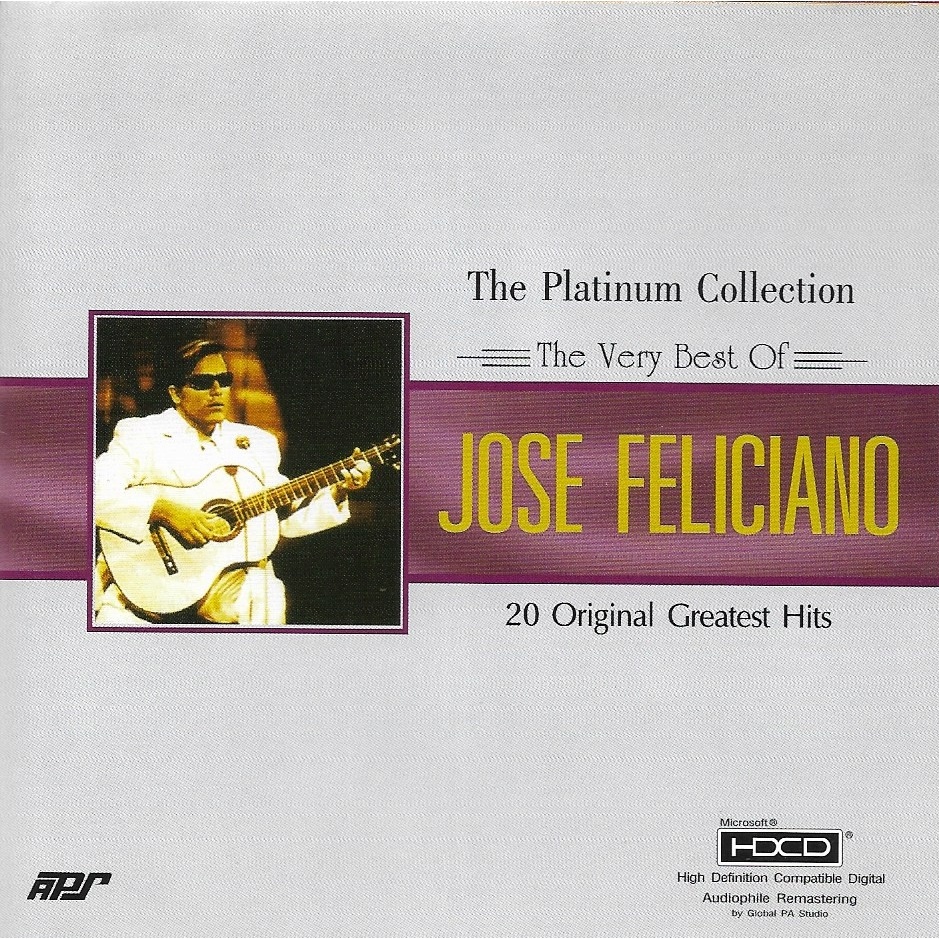 CD,Jose Feliciano - The Platinum Collection The Very Best Of 20 Original Greatest Hits(2009)(Thai)
